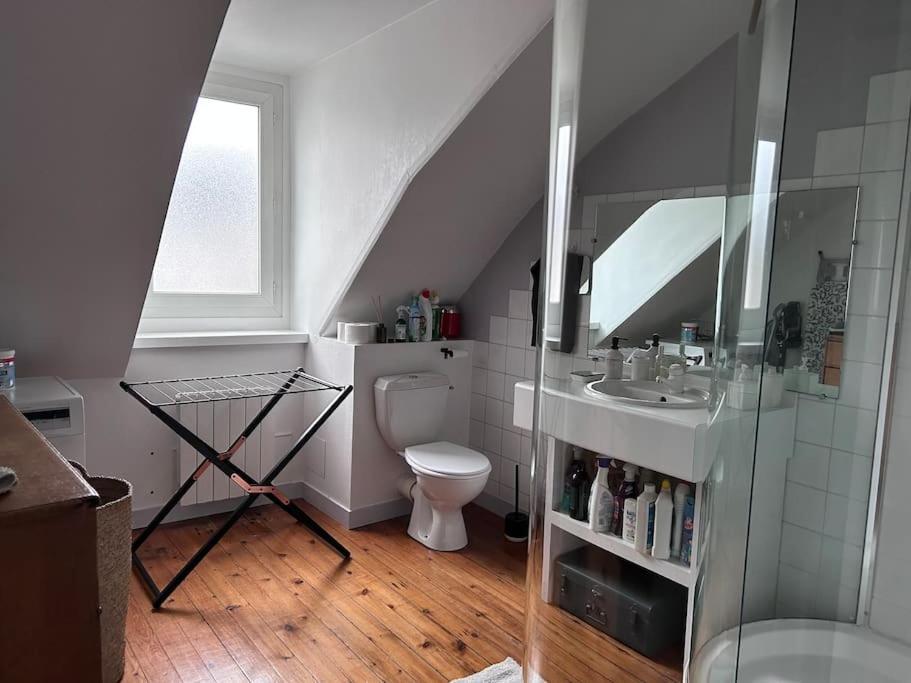 Apartament L'Odet - Superbe Vue Sur Les Quais - Hyper Centre Quimper Zewnętrze zdjęcie