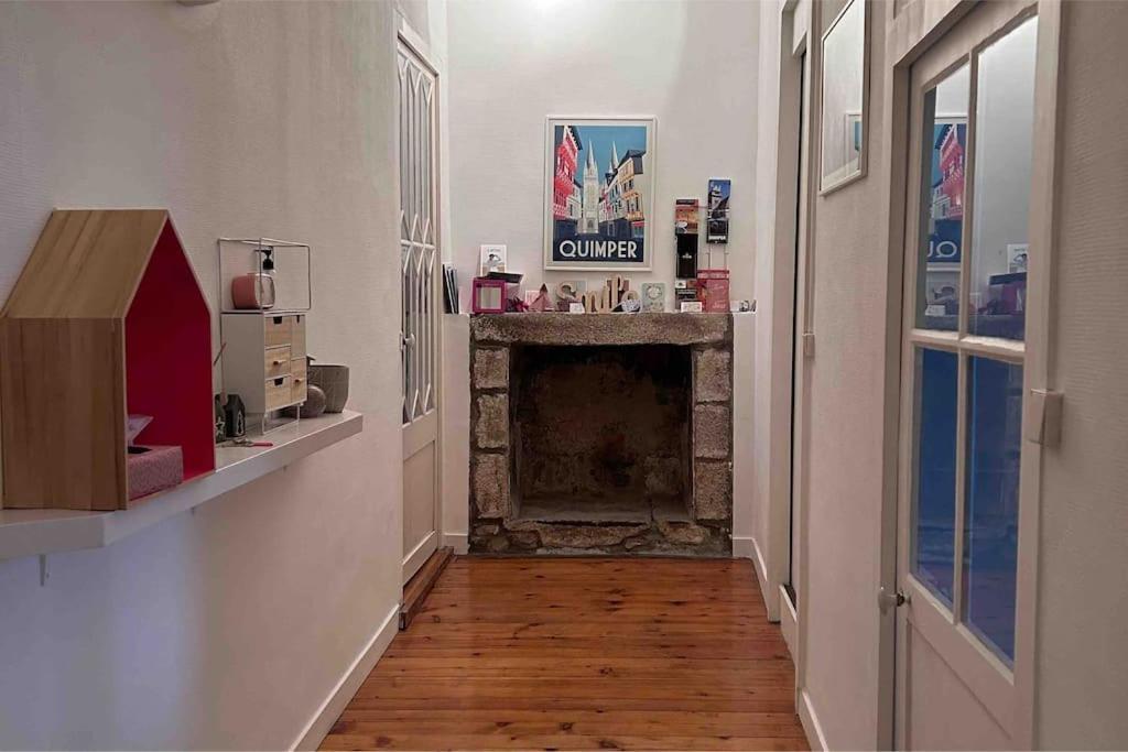 Apartament L'Odet - Superbe Vue Sur Les Quais - Hyper Centre Quimper Zewnętrze zdjęcie
